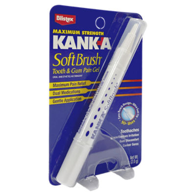 Kanka Soft Brush Tooth/Mouth Pain Gel Oral Anesthetic/Oral, 60 OFF
