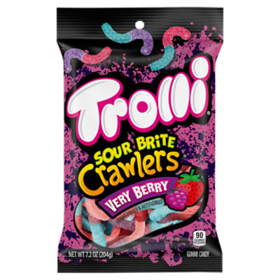 Trolli Sour Brite Crawlers Very Berry Gummi Candy, 7.2 oz ShopRite
