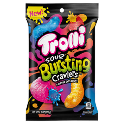 Trolli Sour Bursting Crawlers Gummi Candy, 6.3 oz ShopRite