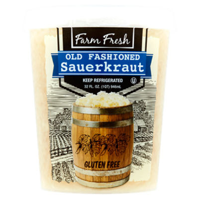 Farm Fresh Old Fashioned Sauerkraut, 32 fl oz ShopRite