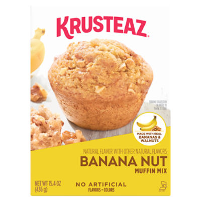 Krusteaz Banana Nut Muffin Mix, 15.4 oz ShopRite