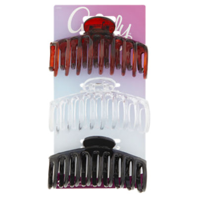Goody Large Claw Clips, 3 count ShopRite