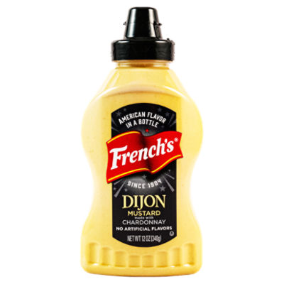 French's Dijon Mustard Made with Chardonnay, 12 oz Fairway