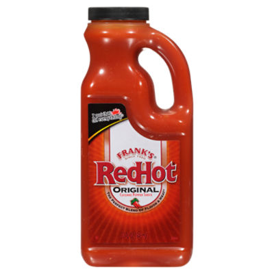 Frank's RedHot Original Cayenne Pepper Sauce, 32 fl oz The Fresh Grocer