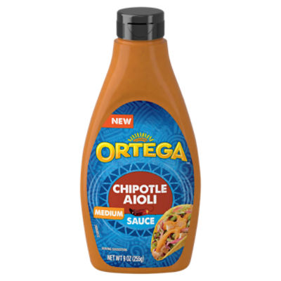 Ortega Chipotle Aioli Taco Sauce 9 oz ShopRite