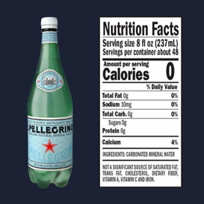 San Pellegrino Mineral Water Nutrition Facts Besto Blog