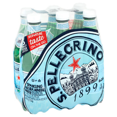 S.Pellegrino Sparkling Natural, Mineral Water