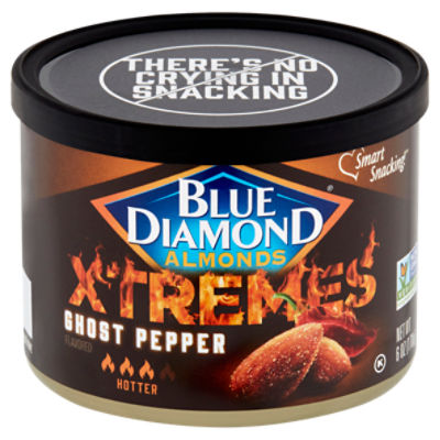 Blue Diamond Almonds Xtremes Ghost Pepper Flavored, Almonds