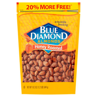 Blue Diamond Almonds Honey Roasted Almonds, 19.2 oz ShopRite
