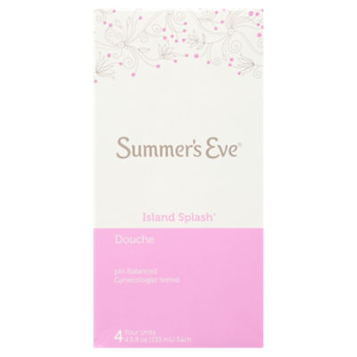 Summer's Eve Island Splash Douche, 4.5 fl oz, 4 count