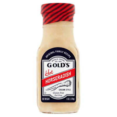 Gold's Cream Style Hot Horseradish, 6 oz