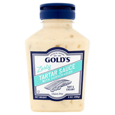 Gold's Zesty Tartar Sauce with Horseradish, 9 oz