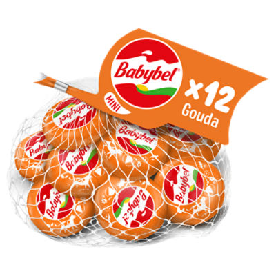 Babybel Mini Gouda Variety Semisoft Cheese, 12 count, 8.5 oz Fairway