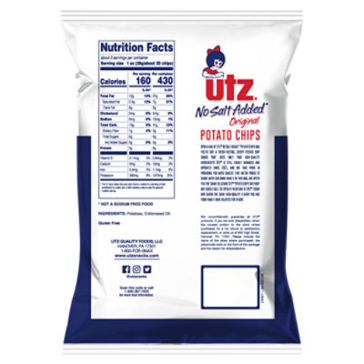 Nutrition Facts For Utz Potato Chips Besto Blog