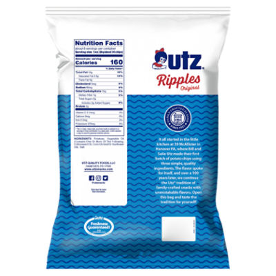 Nutrition Facts For Utz Potato Chips Besto Blog