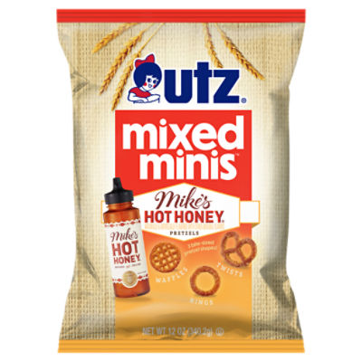 Utz Mixed Minis Mike's Hot Honey Pretzels, 12 oz ShopRite