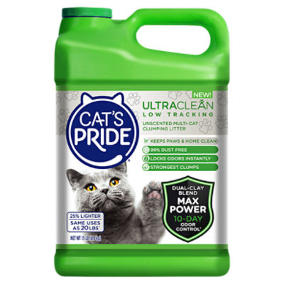 Cat's Pride Ultraclean Low Tracking Unscented MultiCat Clumping Litter
