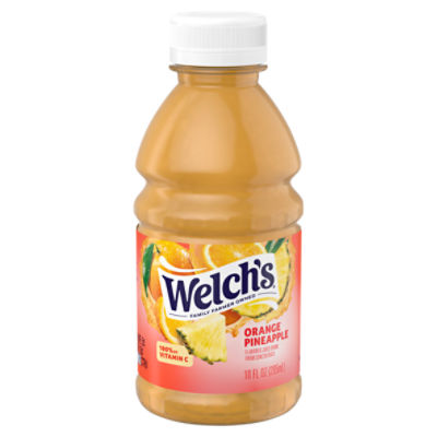 Welch's Orange Pineapple Juice Drink, 10 fl oz OntheGo Bottle (Pack