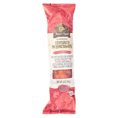 Boar's Head Uncured Piccante Sopressata 9 oz ShopRite