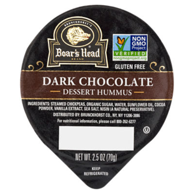 Brunckhorst's Boar's Head Dark Chocolate Dessert Hummus, 2.5 oz