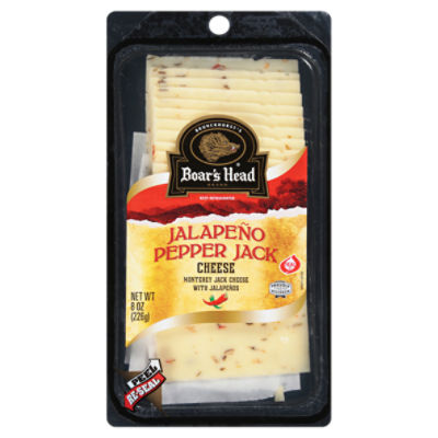 Boar's Head Jalapeno Pepper Jack Cheese 8 oz ShopRite