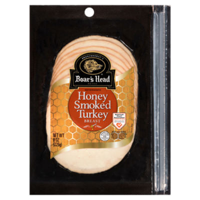 Boars Head Smoked Honey Turkey Breast 8 oz Gourmet