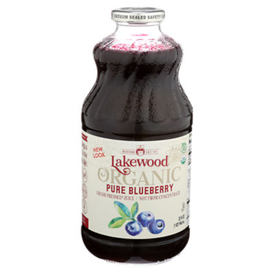 Lakewood Organic Pure Blueberry Juice, 32 fl oz Fairway