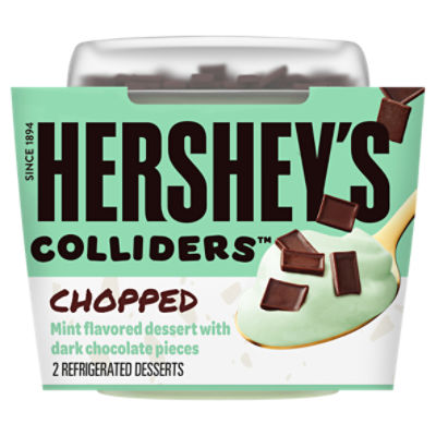 Colliders Chopped Hershey's Refrigerated Dessert, 2 count, 7 oz