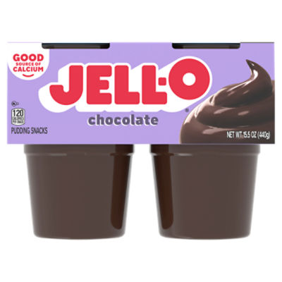 JellO Chocolate Pudding Snacks, 15.5 oz The Fresh Grocer