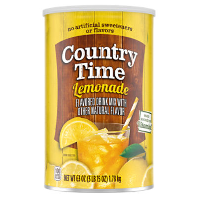 Country Time Lemonade Flavored Drink Mix, 63 oz ShopRite