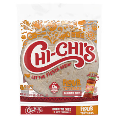 ChiChi's Flour Burrito Tortillas, 8 count, 17 oz ShopRite