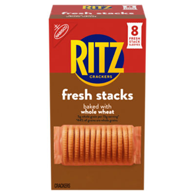 RITZ Fresh Stacks Whole Wheat Crackers, 8 Count, 11.6 oz ShopRite