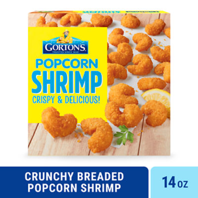 Gorton's Popcorn Shrimp 100 Whole, TailOff Shrimp, Breaded with Panko