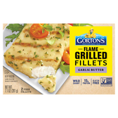Gorton's Grilled Fish Fillets with Garlic Butter, 100 Wild Caught