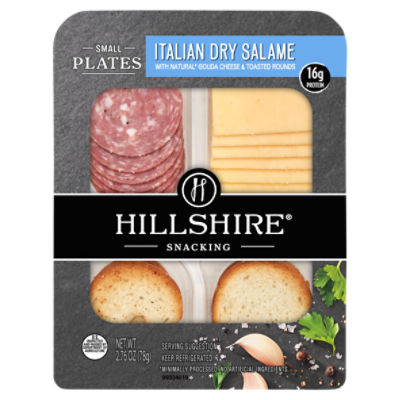 Hillshire Snacking Small Plates Italian Dry Salame Snacks, 2.76 oz