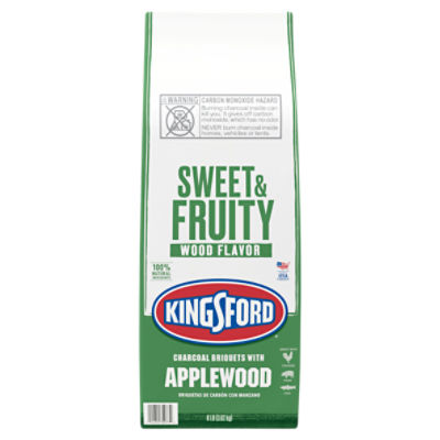 Kingsford Charcoal Briquets with Applewood, 8 lb