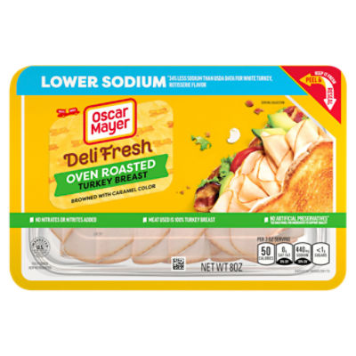 Oscar Mayer Deli Fresh Oven Roasted Turkey Breast, 8 oz ShopRite