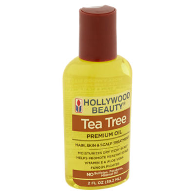 Hollywood Beauty Tea Tree Premium Oil, Hair, Skin & Scalp Treatment
