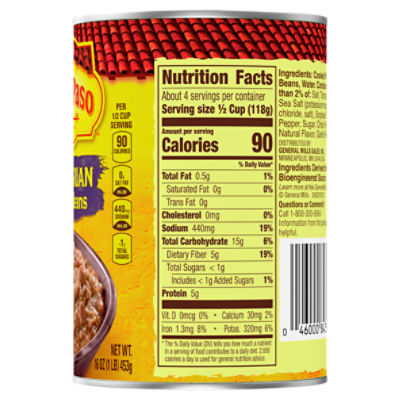 Old El Paso Vegetarian Refried Beans, 16 (Pack Of 12), 48 OFF