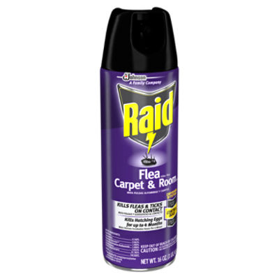 Raid Flea Killer Plus Carpet & Room, Spray