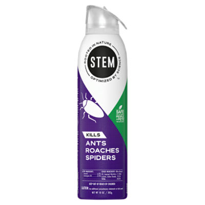 STEM Kills Ants, Roaches and Spiders botanical insecticide for indoor
