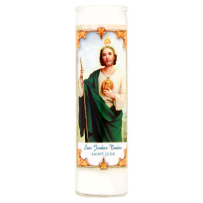 Saint Jude 8'' Candle