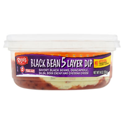 Rojo's Black Bean 5 Layer Dip, 14 oz ShopRite