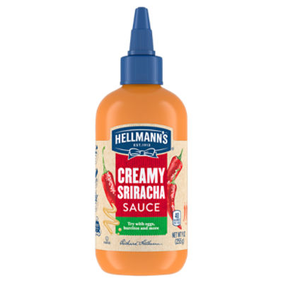 Hellmann's Spread and Dip Dipping Sauce Creamy Sriracha 9 Fl oz 1 Ct