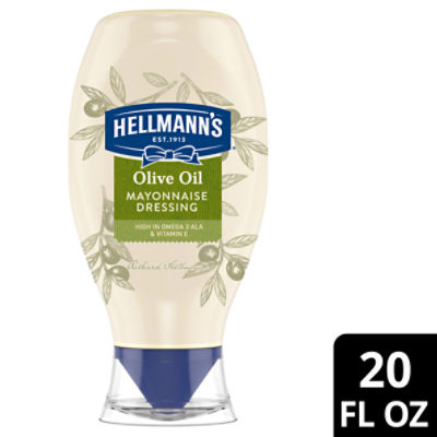 Hellmann's Mayonnaise Dressing with Olive Oil, 20 oz ShopRite