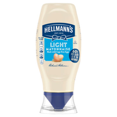 Hellmann's Light Mayonnaise Squeeze Mayo, 11.5 oz ShopRite