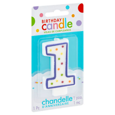 Amscan 1, Birthday Candle