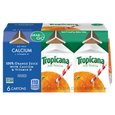 Tropicana Pure Premium 100 Orange No Pulp with Calcium and Vitamin D 8