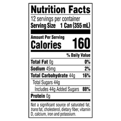Fanta Ginger Ale Nutrition Facts Besto Blog