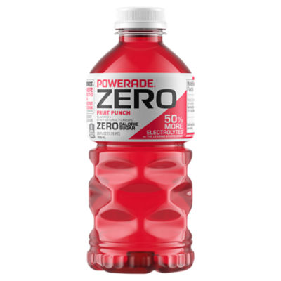 POWERADE Zero Fruit Punch Bottle, 28 fl oz Price Rite